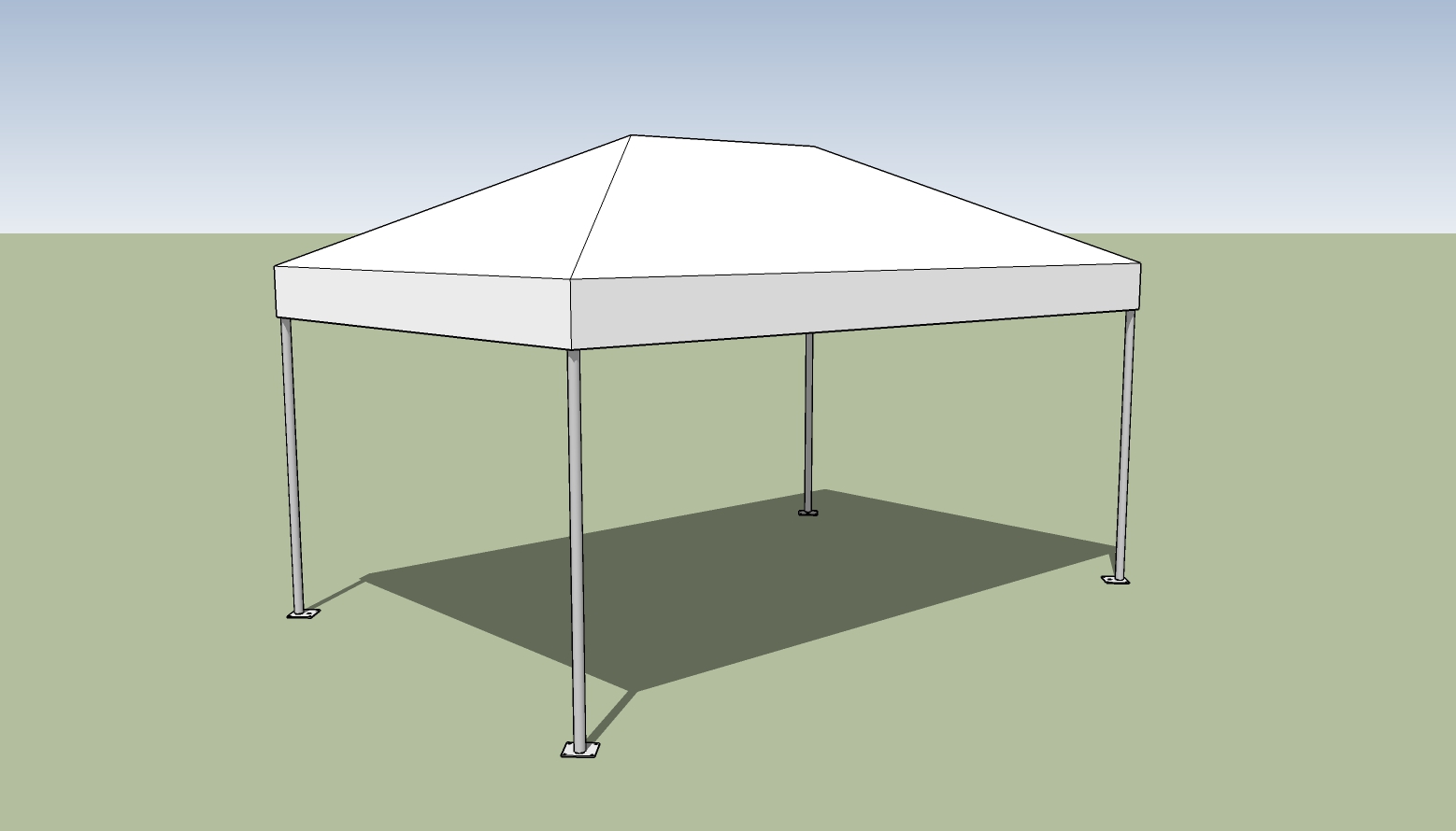 10x15 frame Tent